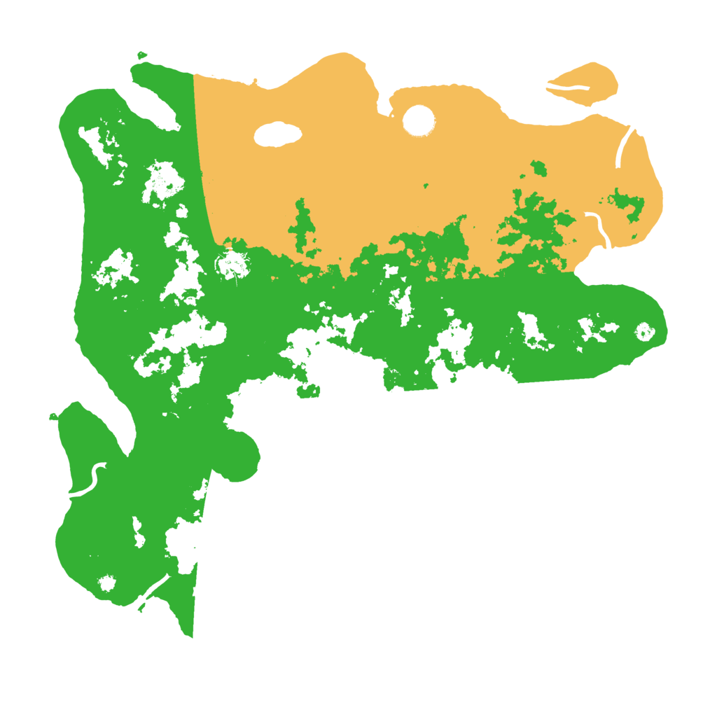Biome Rust Map: Procedural Map, Size: 4000, Seed: 408219