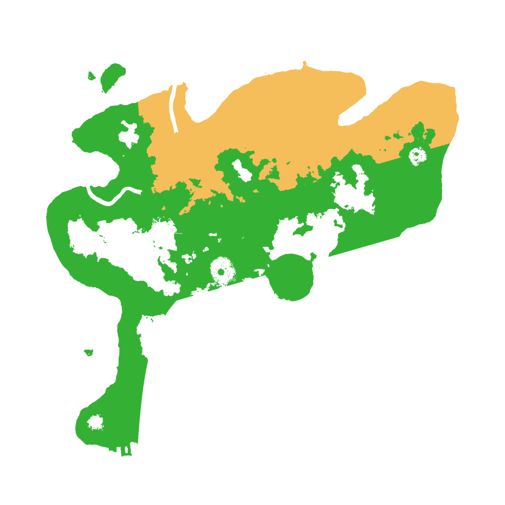 Biome Rust Map: Procedural Map, Size: 3000, Seed: 1273415033