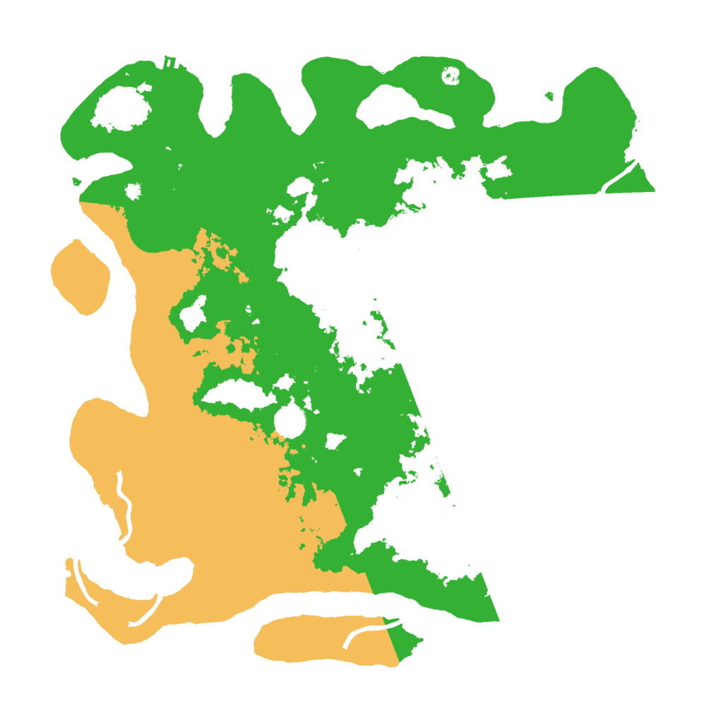 Biome Rust Map: Procedural Map, Size: 4000, Seed: 12435