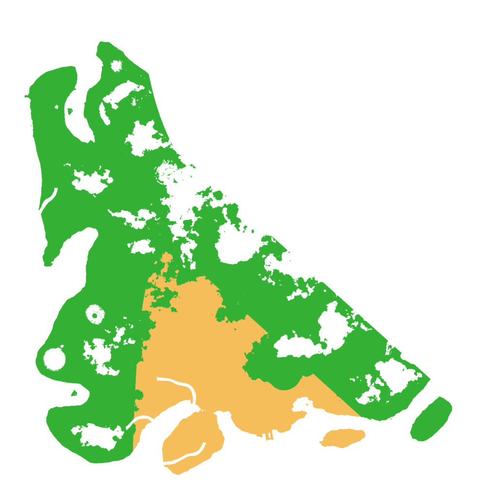 Biome Rust Map: Procedural Map, Size: 4000, Seed: 432799