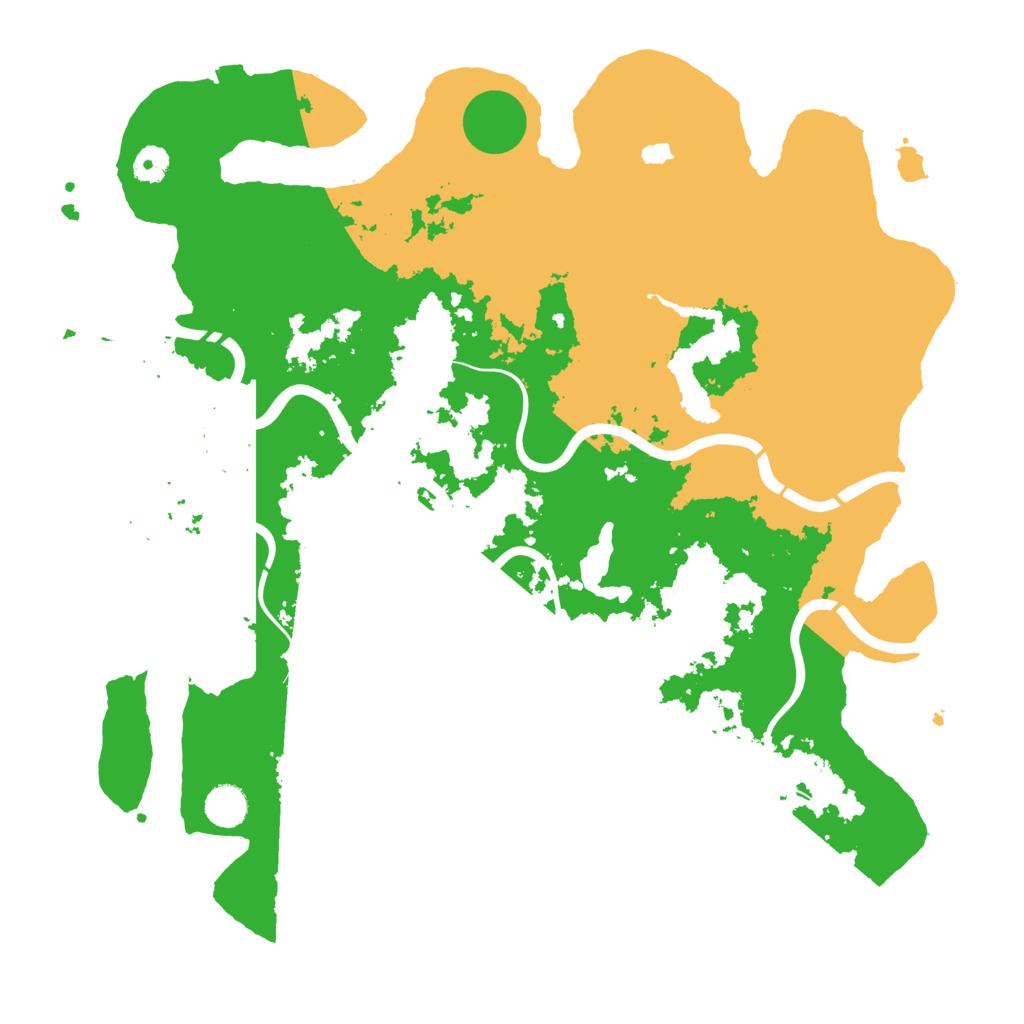 Biome Rust Map: Procedural Map, Size: 4250, Seed: 2011592825