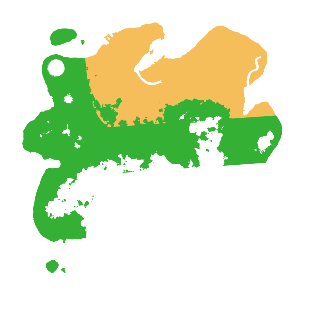 Biome Rust Map: Procedural Map, Size: 3250, Seed: 82415557