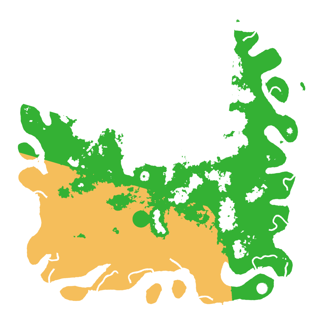 Biome Rust Map: Procedural Map, Size: 5000, Seed: 2099289091