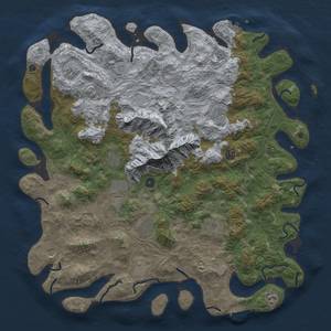 Thumbnail Rust Map: Procedural Map, Size: 5000, Seed: 2099289091, 20 Monuments