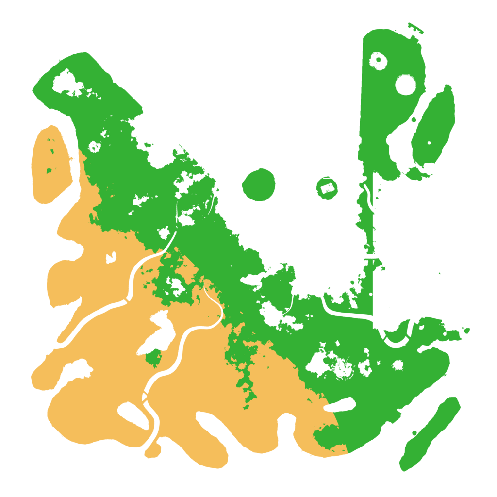 Biome Rust Map: Procedural Map, Size: 4250, Seed: 612164685