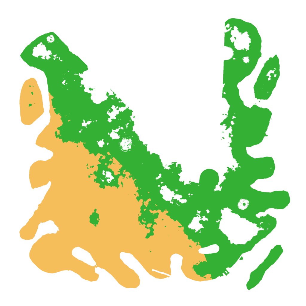 Biome Rust Map: Procedural Map, Size: 4250, Seed: 612164685