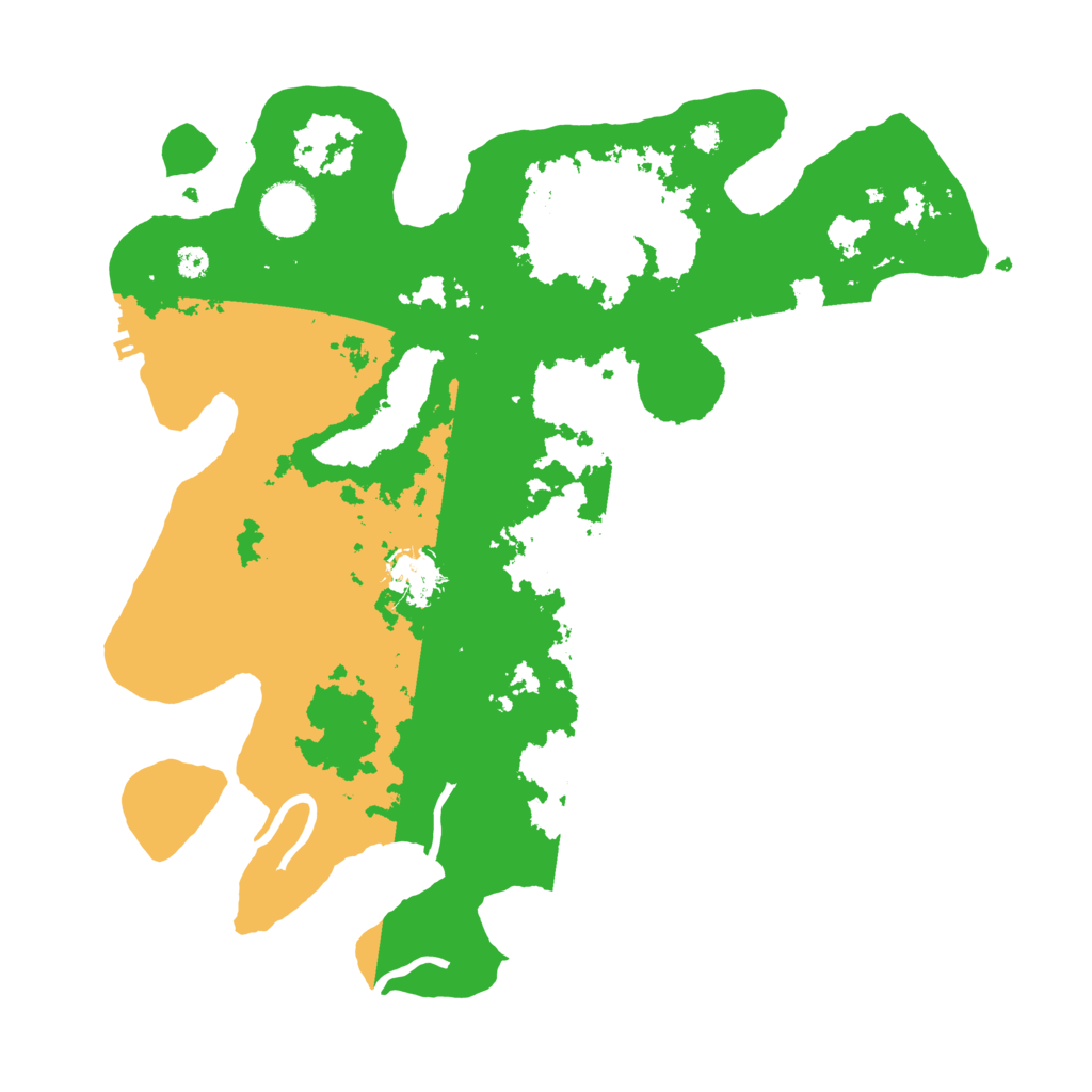 Biome Rust Map: Procedural Map, Size: 3500, Seed: 311548371