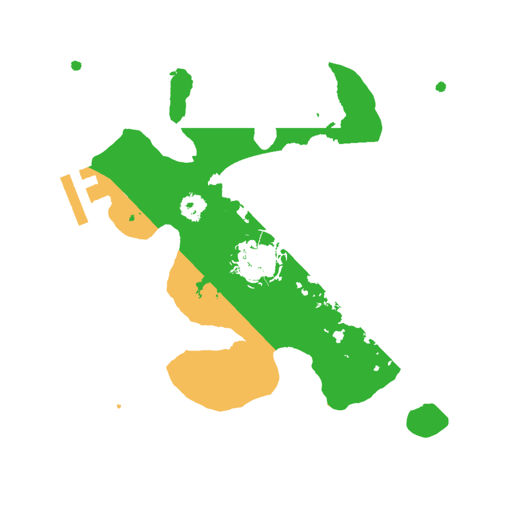 Biome Rust Map: Procedural Map, Size: 2000, Seed: 1630771471