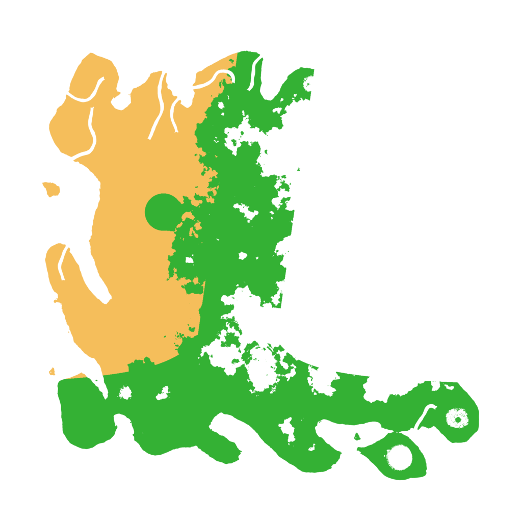 Biome Rust Map: Procedural Map, Size: 3700, Seed: 1353392483