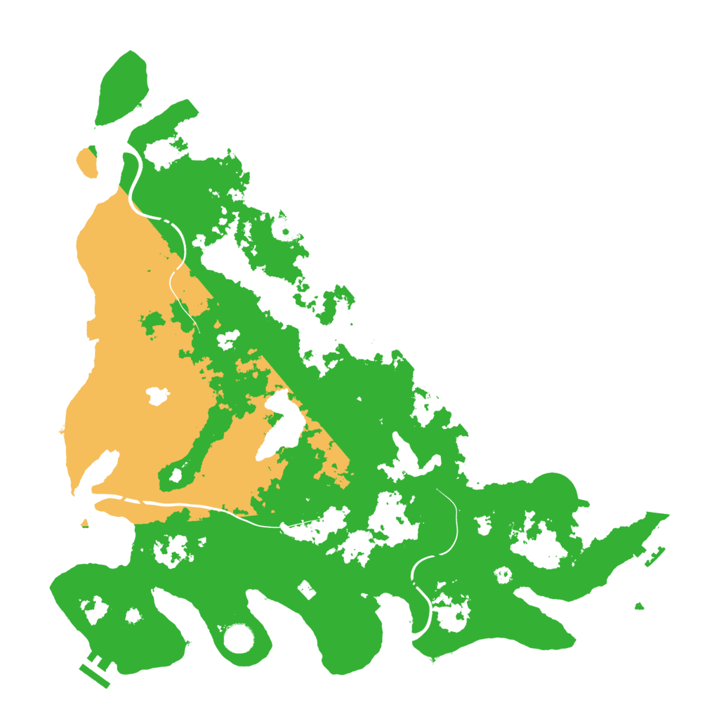 Biome Rust Map: Procedural Map, Size: 4250, Seed: 55788813