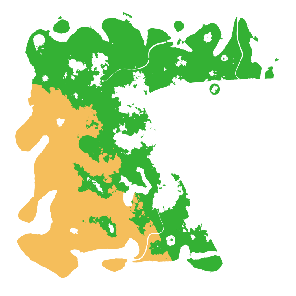Biome Rust Map: Procedural Map, Size: 4500, Seed: 684