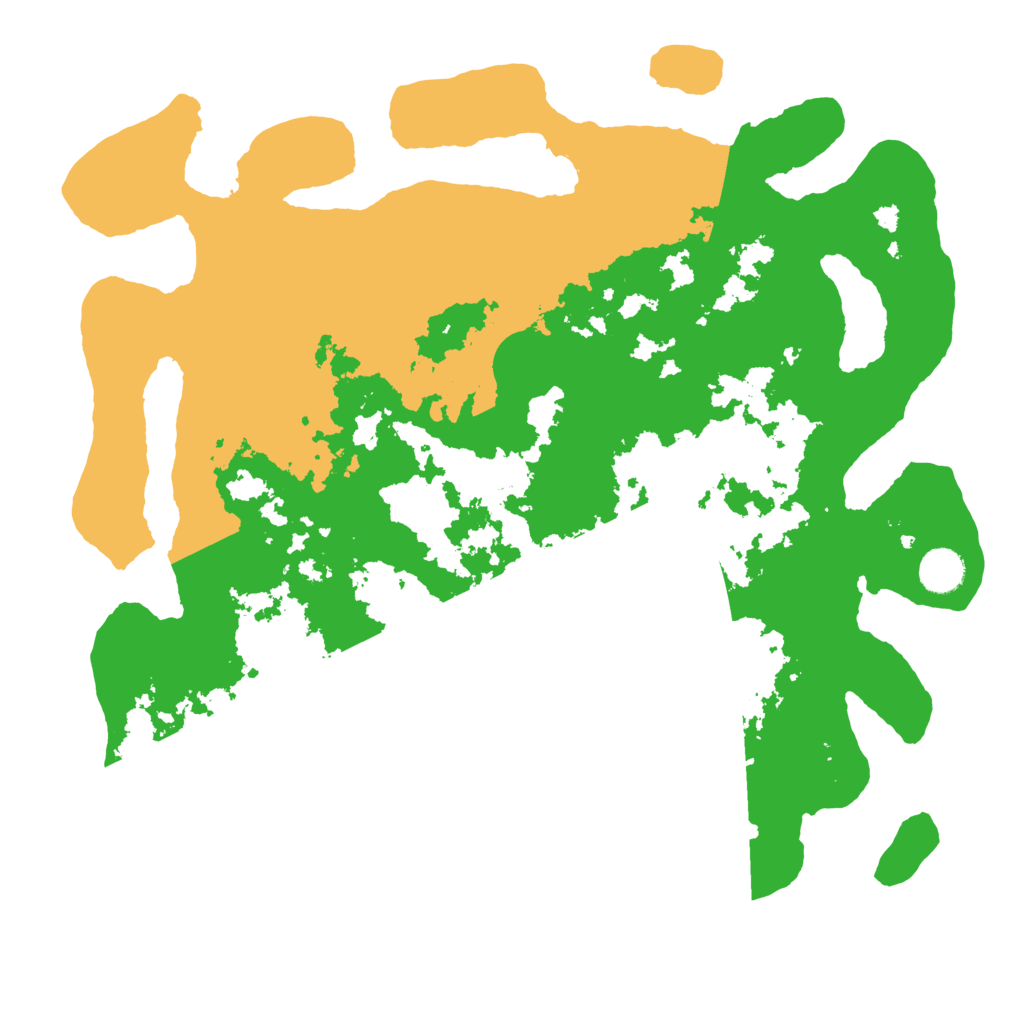 Biome Rust Map: Barren, Size: 4000, Seed: 107258087