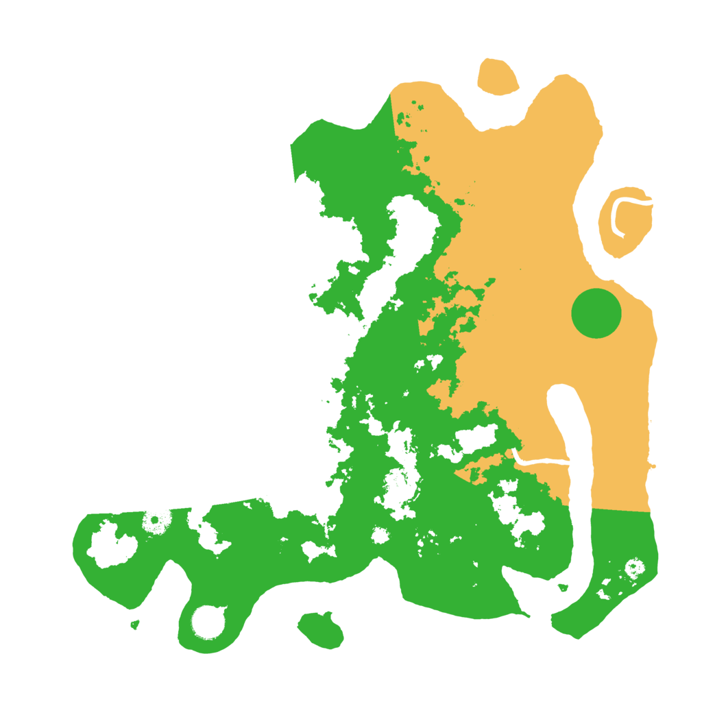 Biome Rust Map: Procedural Map, Size: 3700, Seed: 1152403690