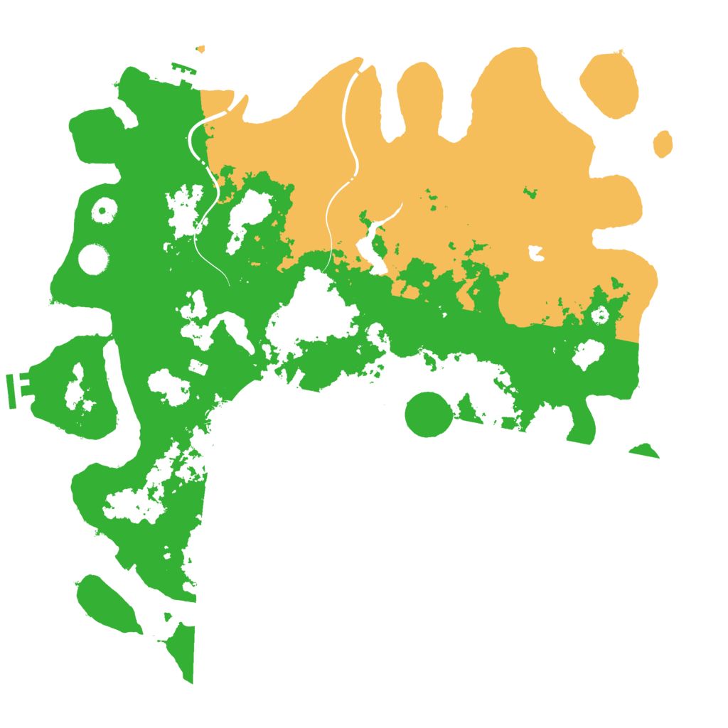 Biome Rust Map: Procedural Map, Size: 4250, Seed: 880355830