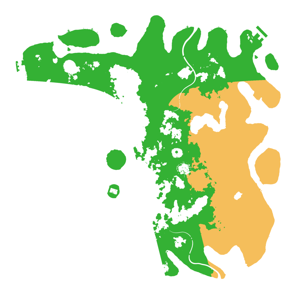 Biome Rust Map: Procedural Map, Size: 4250, Seed: 2045276017