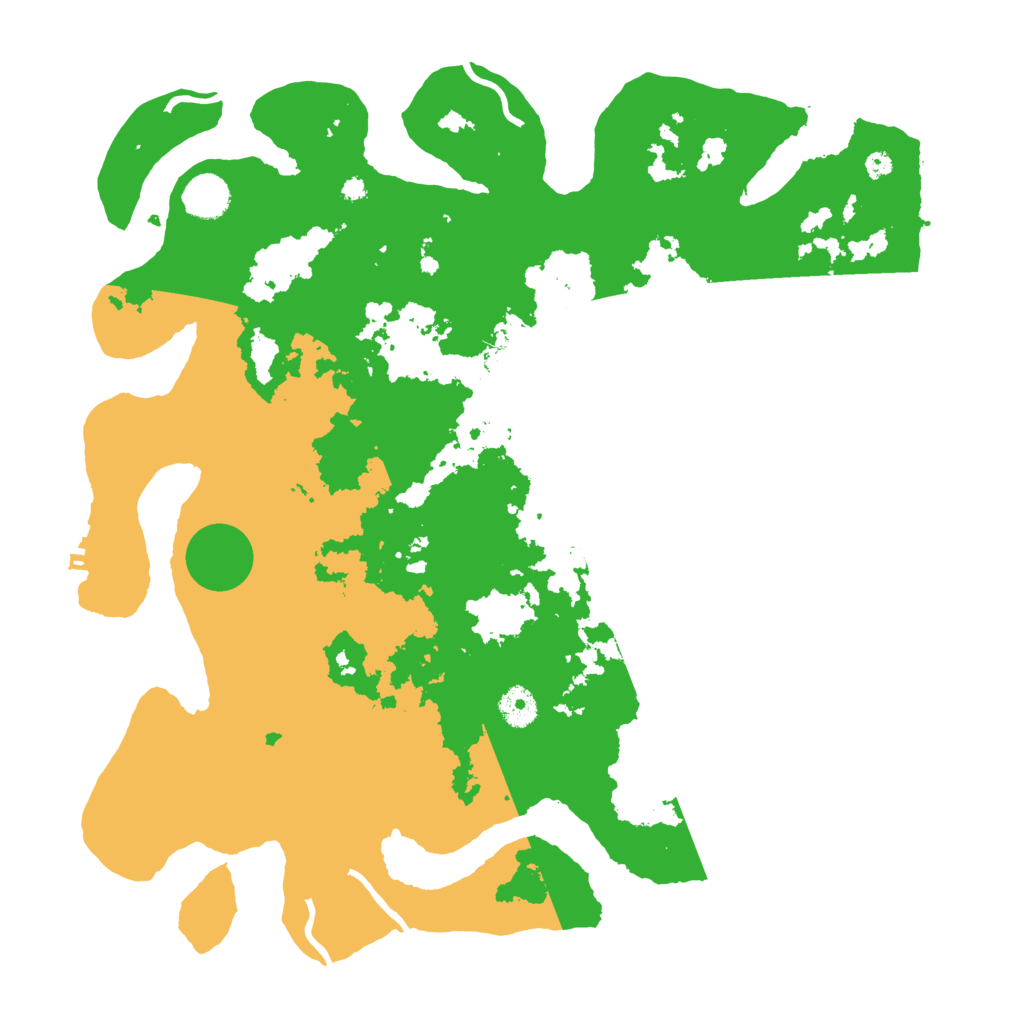 Biome Rust Map: Procedural Map, Size: 4000, Seed: 51517