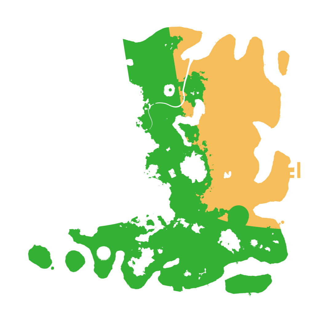 Biome Rust Map: Procedural Map, Size: 4000, Seed: 1411278851