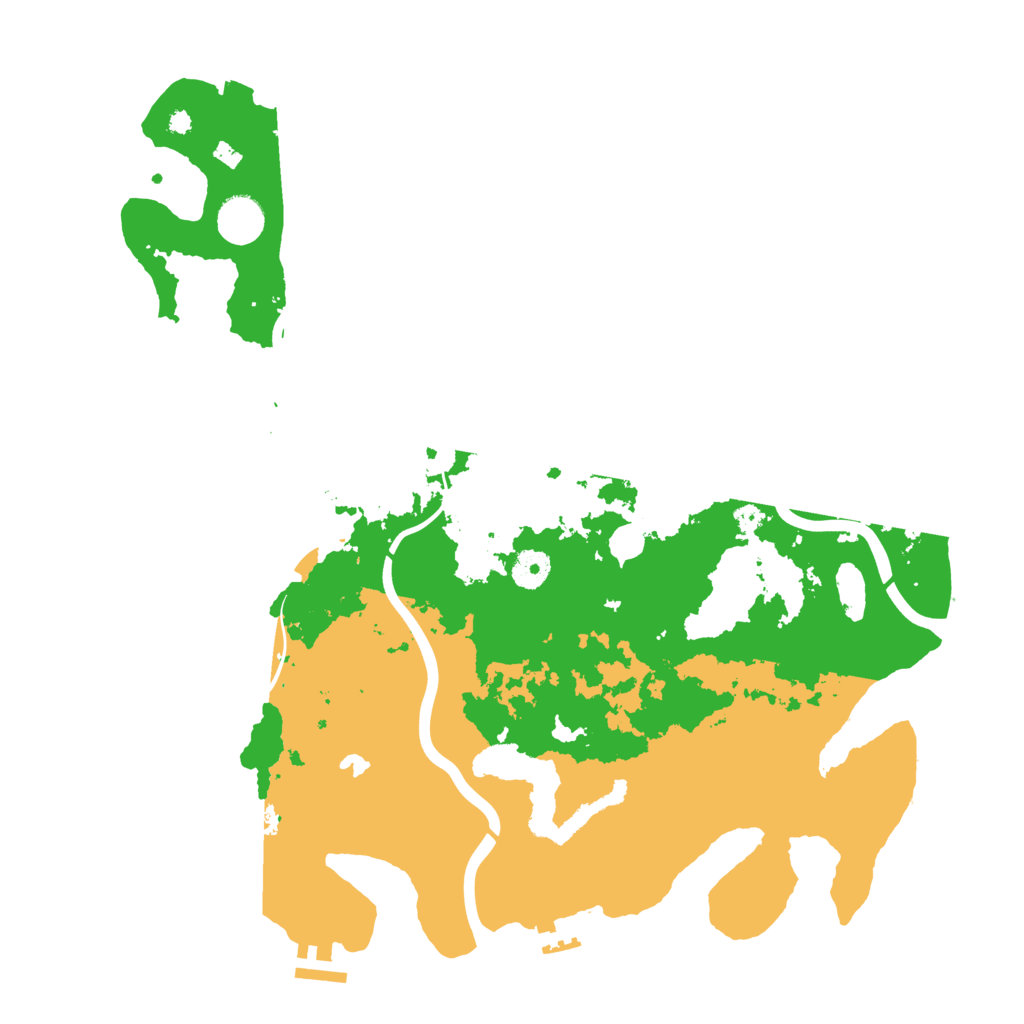 Biome Rust Map: Procedural Map, Size: 4000, Seed: 535331