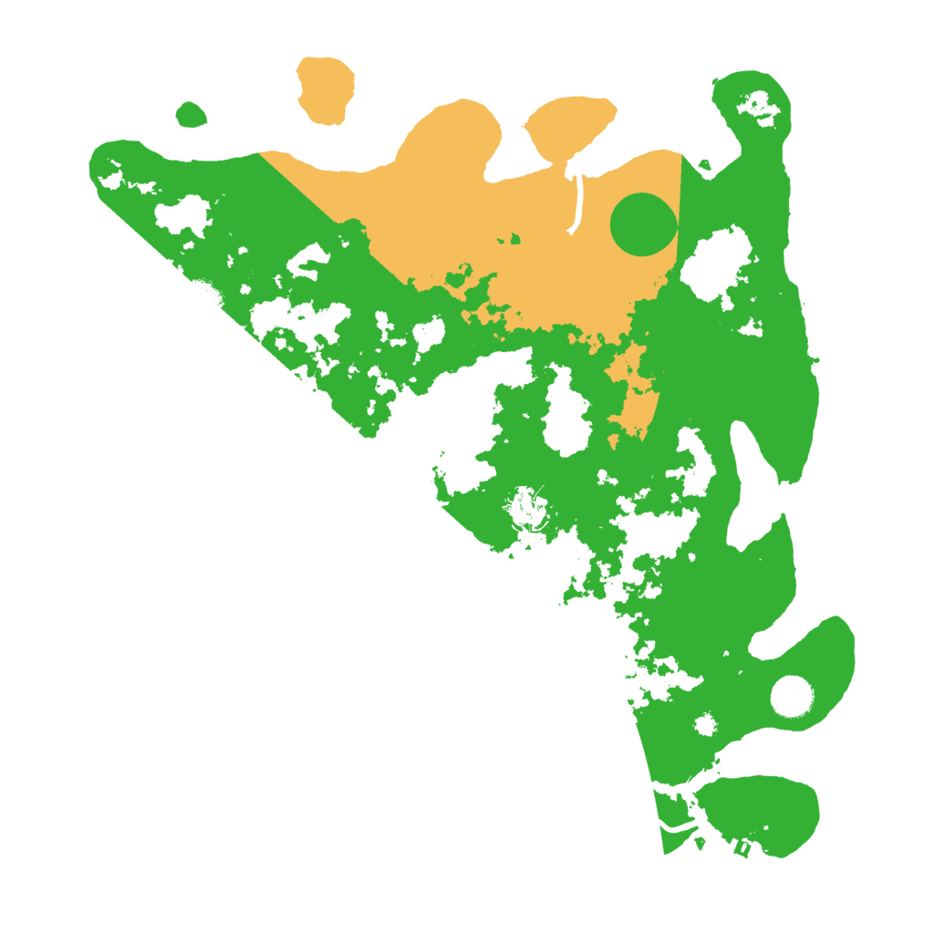 Biome Rust Map: Procedural Map, Size: 3875, Seed: 156021