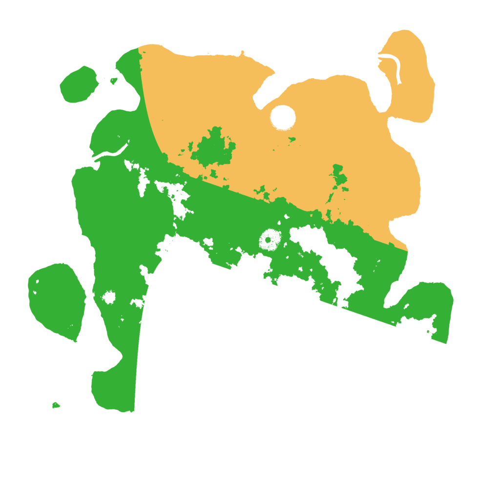 Biome Rust Map: Procedural Map, Size: 3499, Seed: 7234698