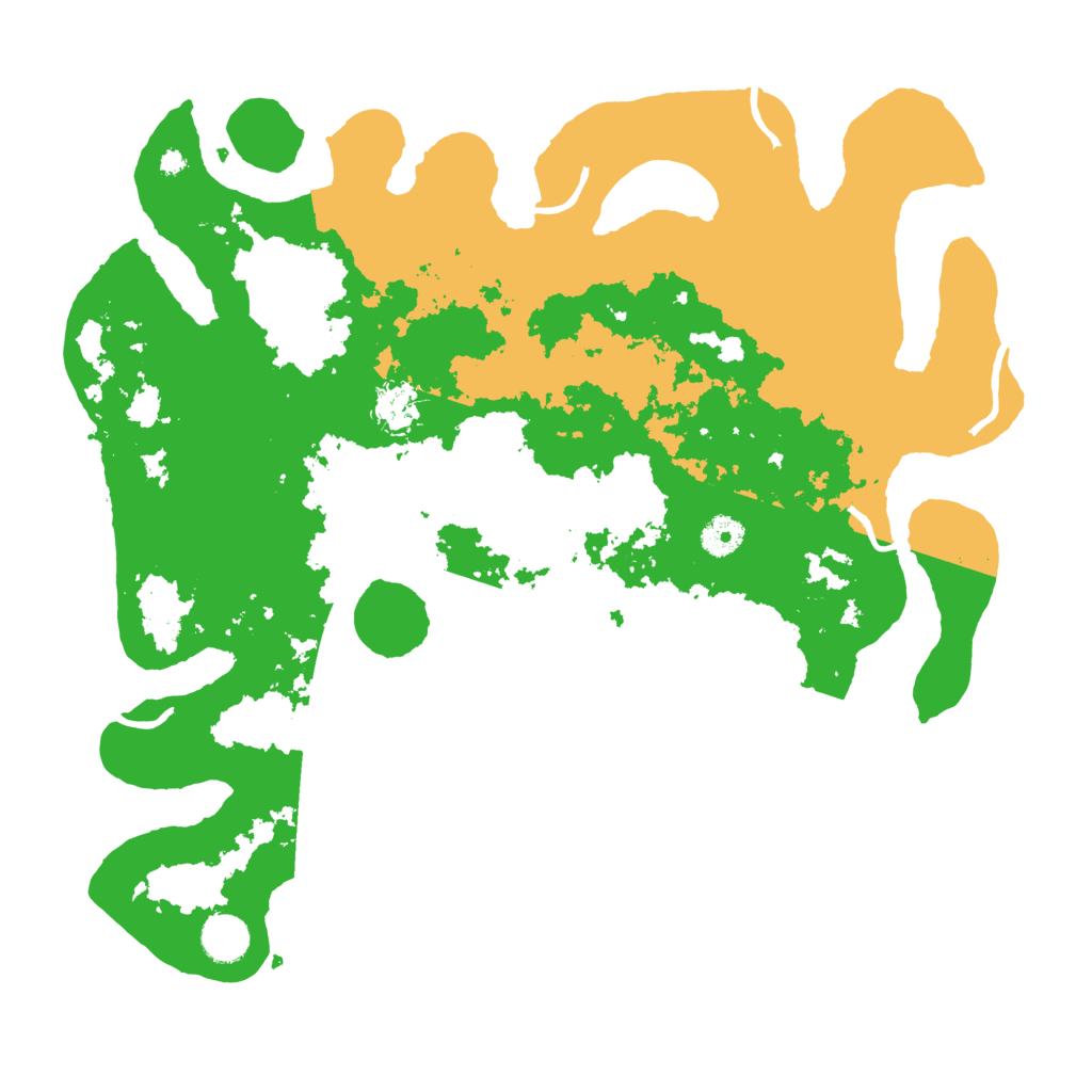 Biome Rust Map: Procedural Map, Size: 4000, Seed: 205813624