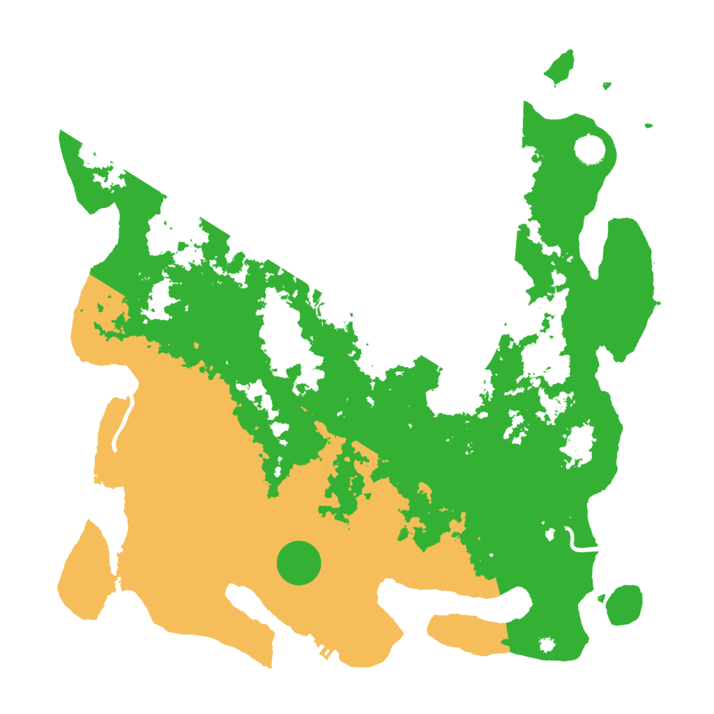 Biome Rust Map: Procedural Map, Size: 4250, Seed: 1233984946