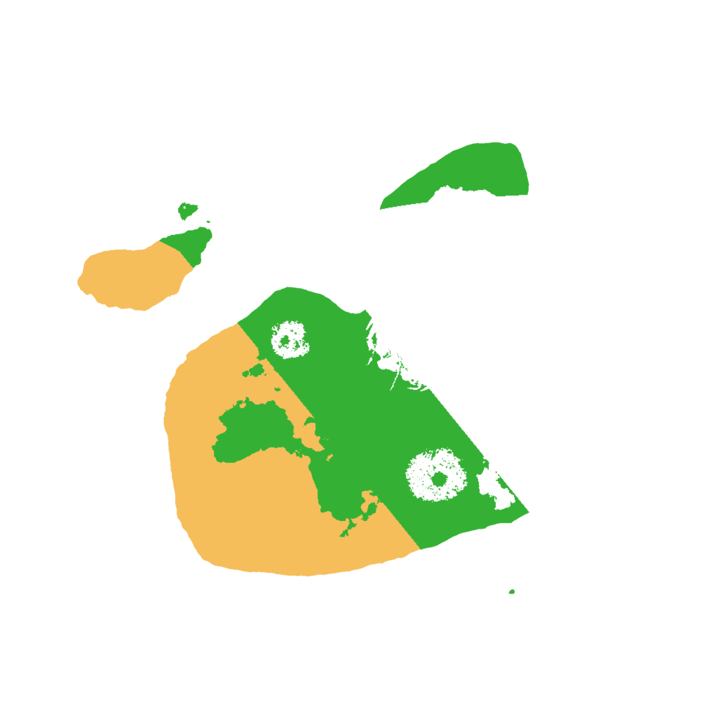 Biome Rust Map: Procedural Map, Size: 1950, Seed: 1337