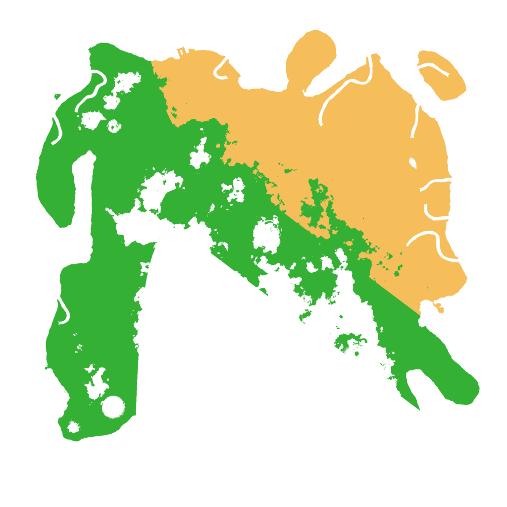 Biome Rust Map: Procedural Map, Size: 4000, Seed: 670613