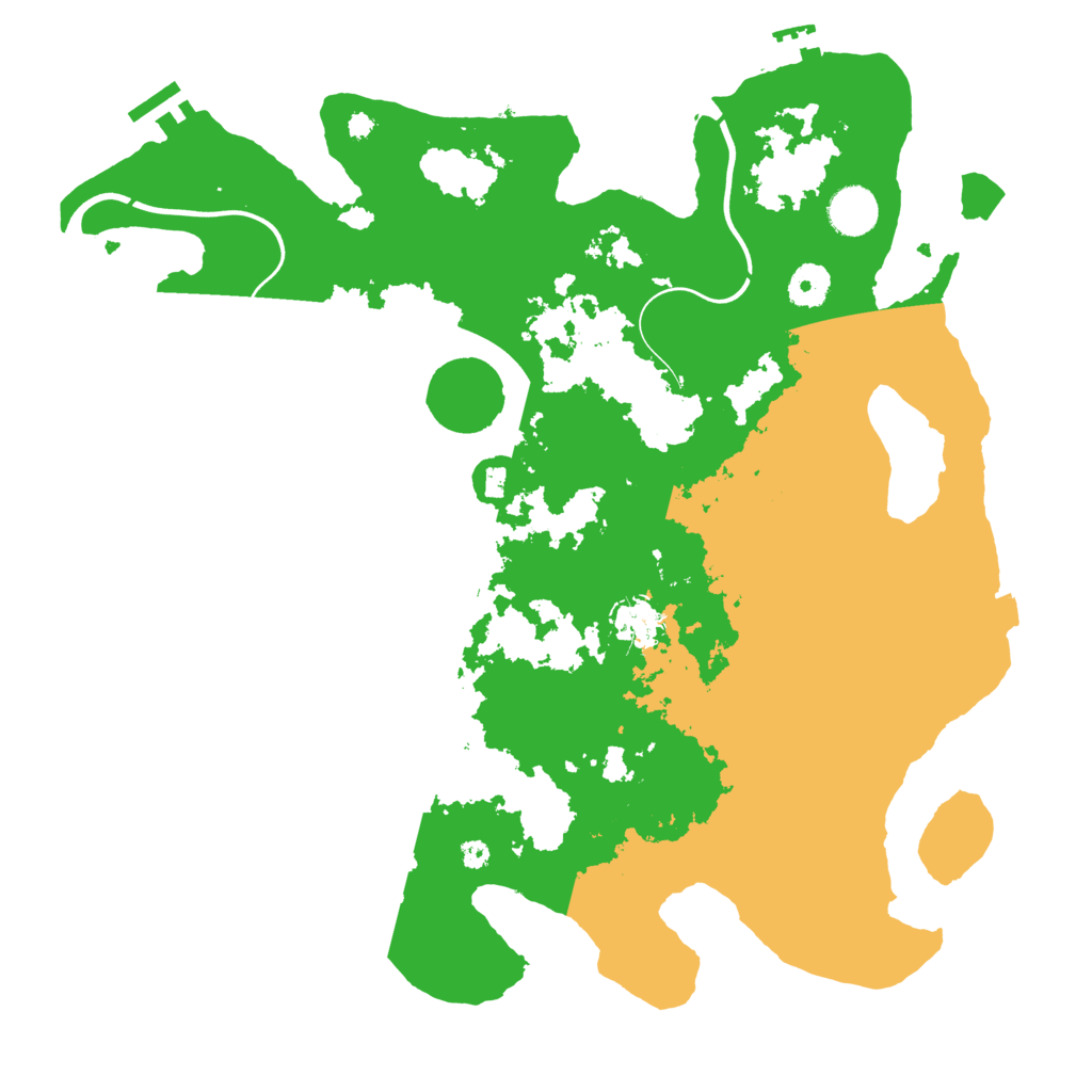 Biome Rust Map: Procedural Map, Size: 3850, Seed: 450569