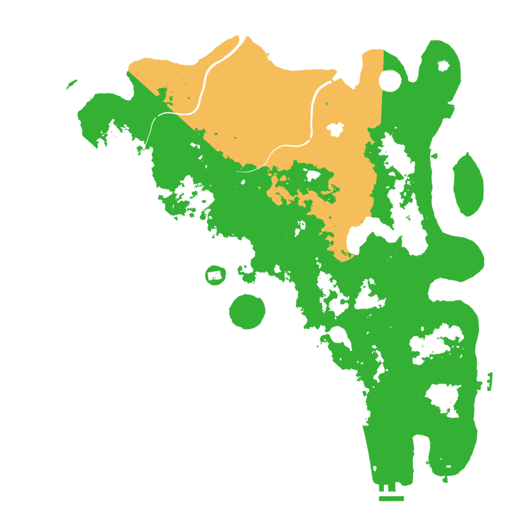 Biome Rust Map: Procedural Map, Size: 4250, Seed: 1758685894