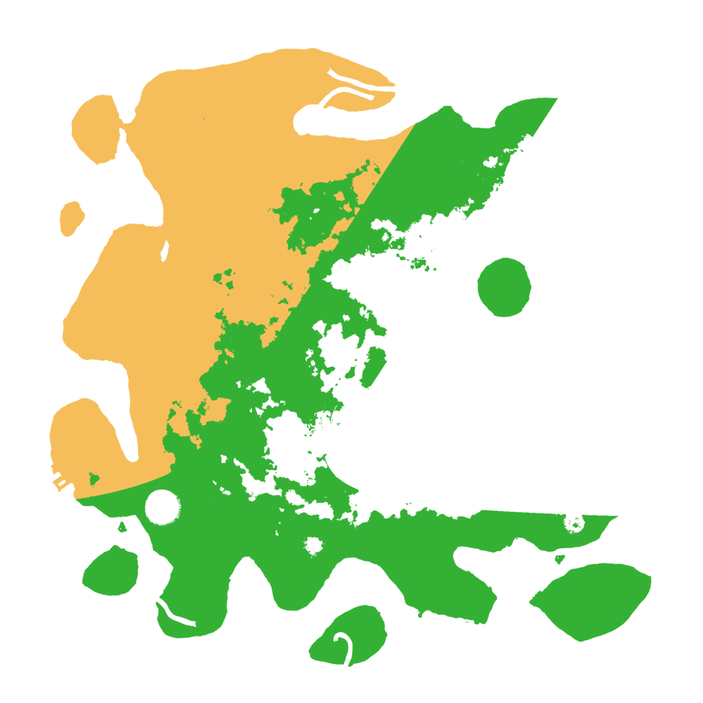 Biome Rust Map: Procedural Map, Size: 3550, Seed: 534118