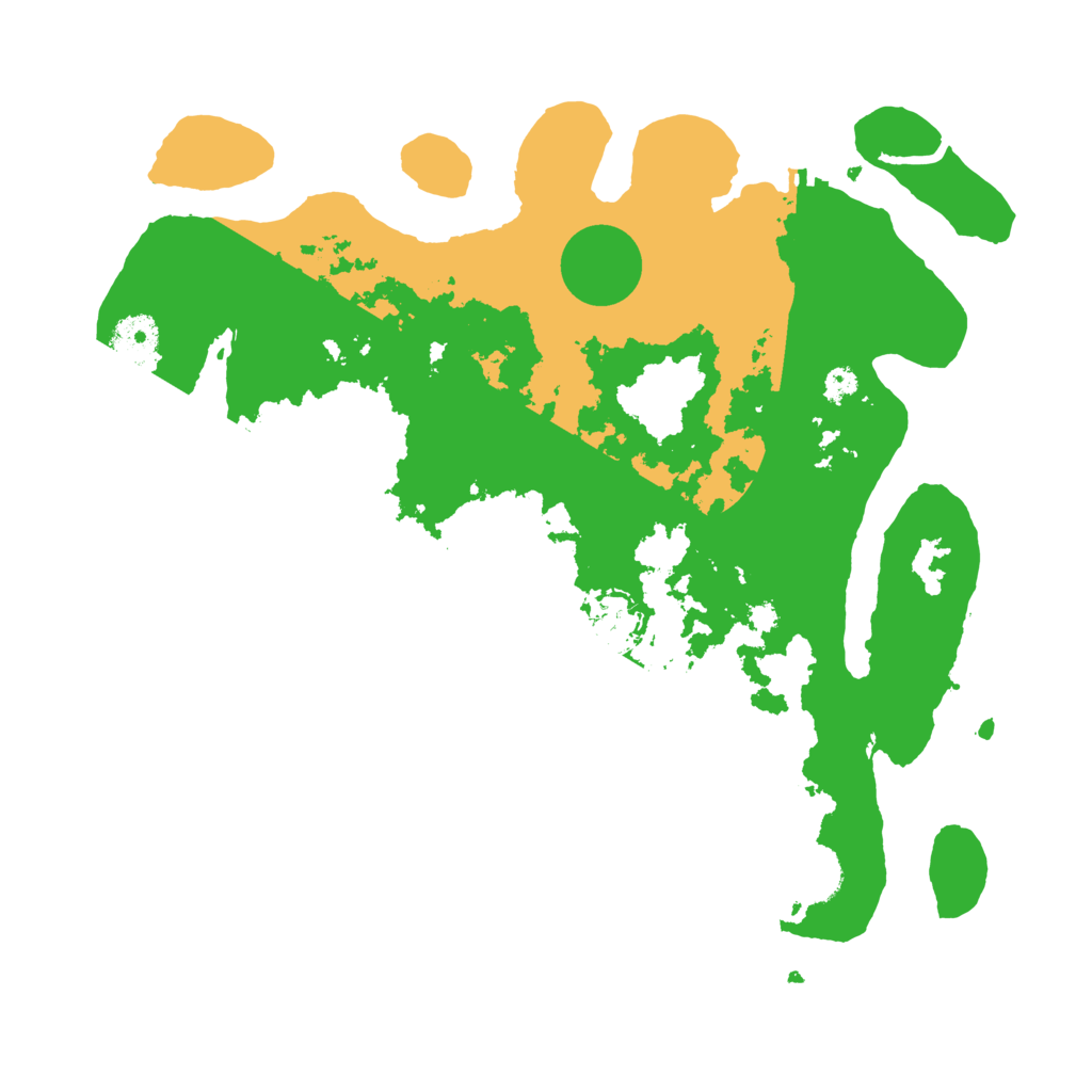 Biome Rust Map: Procedural Map, Size: 3550, Seed: 442158