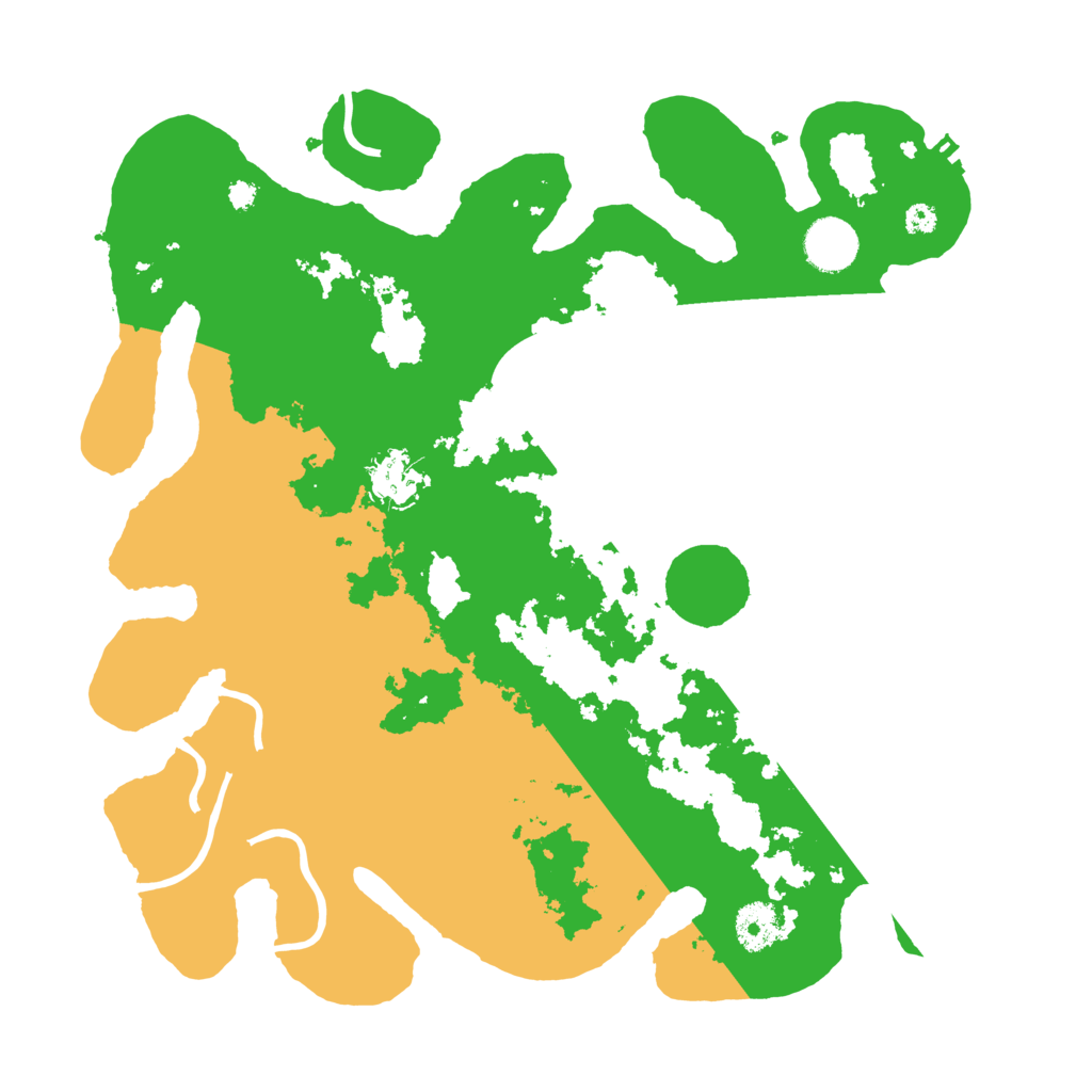 Biome Rust Map: Procedural Map, Size: 3550, Seed: 345378