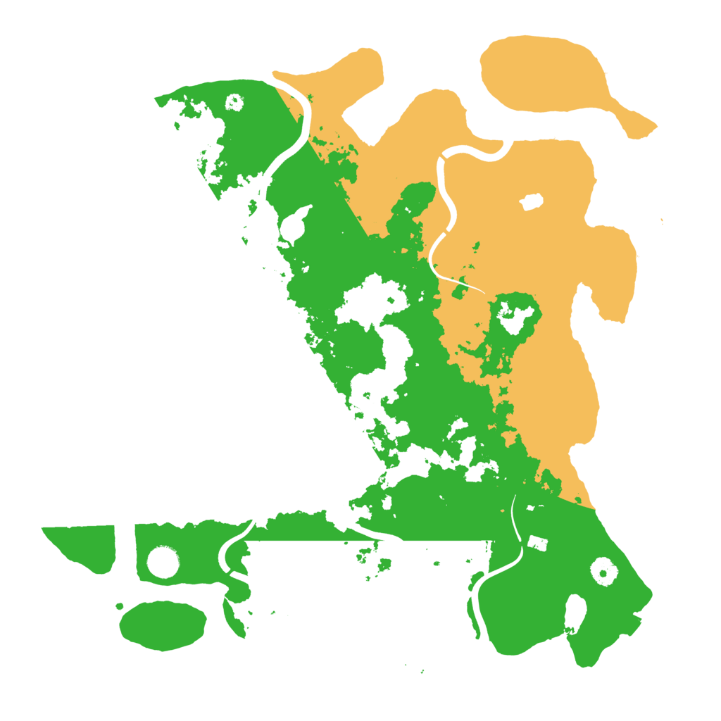 Biome Rust Map: Procedural Map, Size: 4000, Seed: 248367