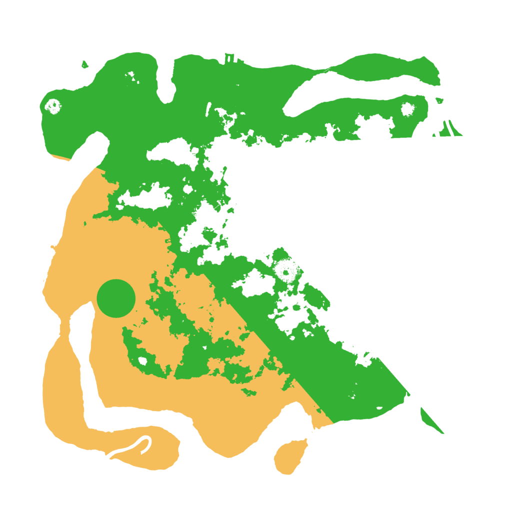 Biome Rust Map: Procedural Map, Size: 3500, Seed: 64347272