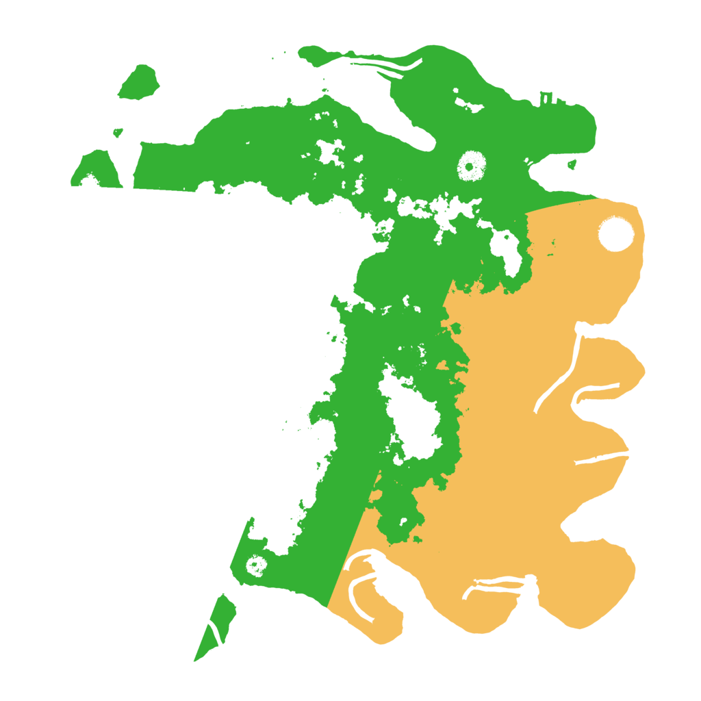 Biome Rust Map: Procedural Map, Size: 3550, Seed: 950040