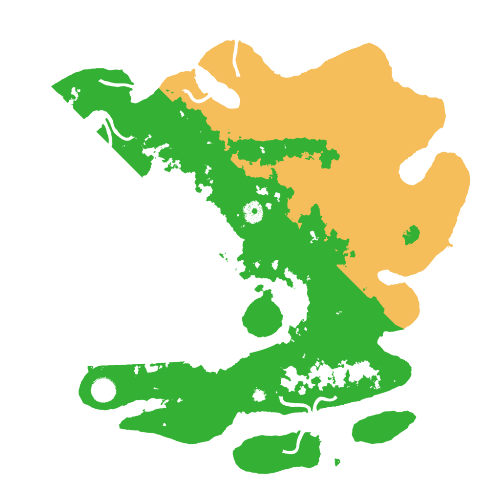 Biome Rust Map: Procedural Map, Size: 3560, Seed: 693174