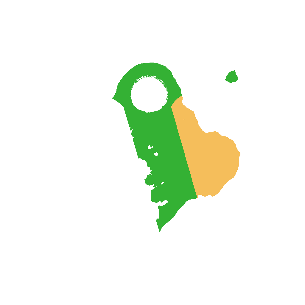 Biome Rust Map: Barren, Size: 1500, Seed: 6137134