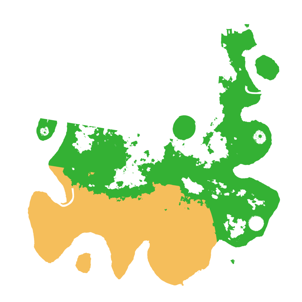 Biome Rust Map: Procedural Map, Size: 3550, Seed: 126915