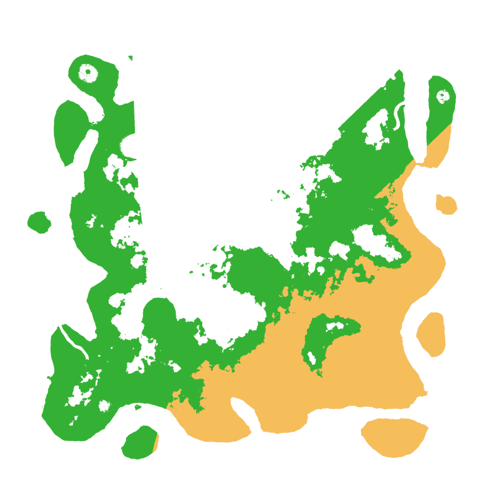 Biome Rust Map: Procedural Map, Size: 4000, Seed: 480723