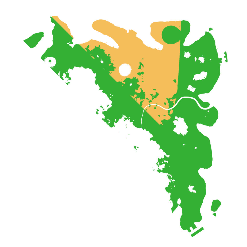 Biome Rust Map: Procedural Map, Size: 3500, Seed: 1803444189