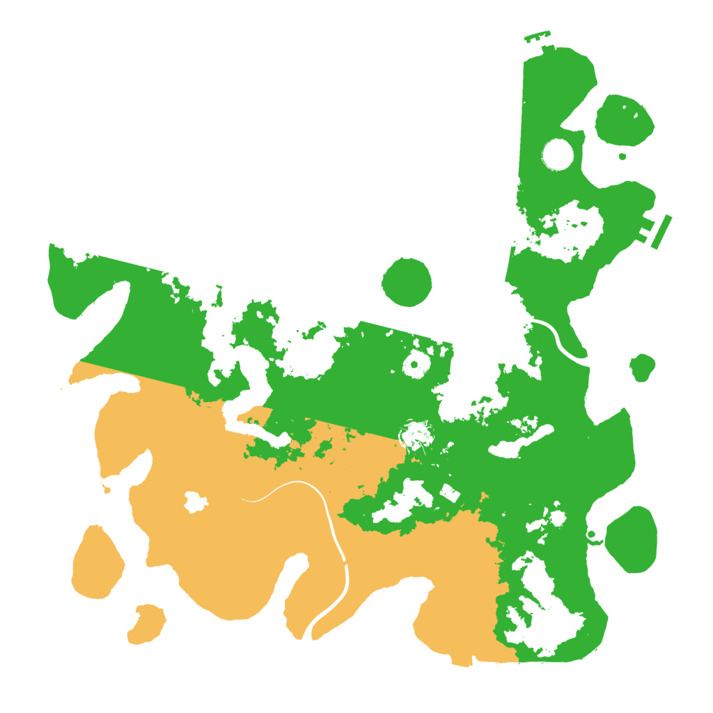 Biome Rust Map: Procedural Map, Size: 4000, Seed: 386716