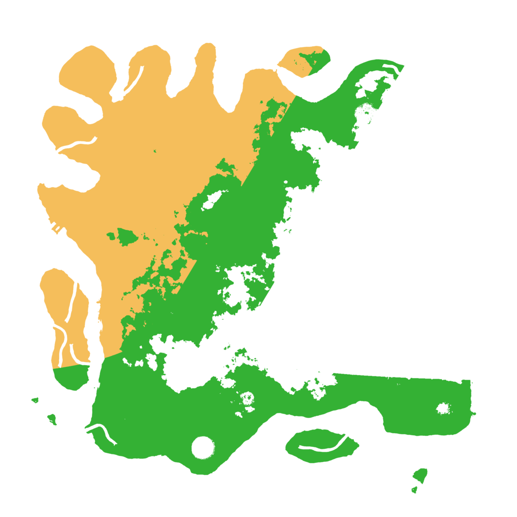 Biome Rust Map: Procedural Map, Size: 4000, Seed: 87816