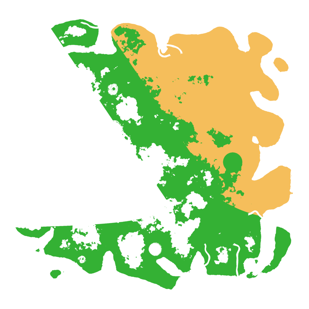 Biome Rust Map: Procedural Map, Size: 4250, Seed: 1245305211