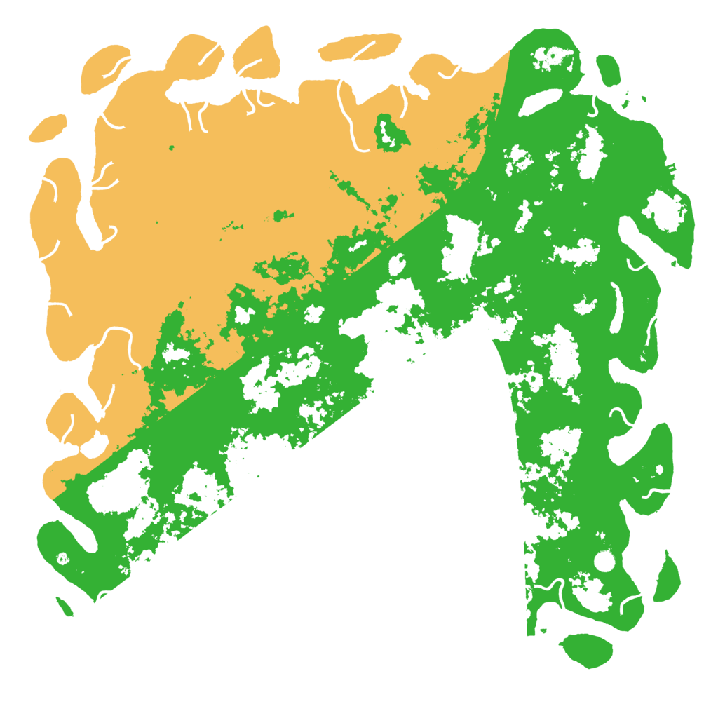 Biome Rust Map: Procedural Map, Size: 6000, Seed: 857781575