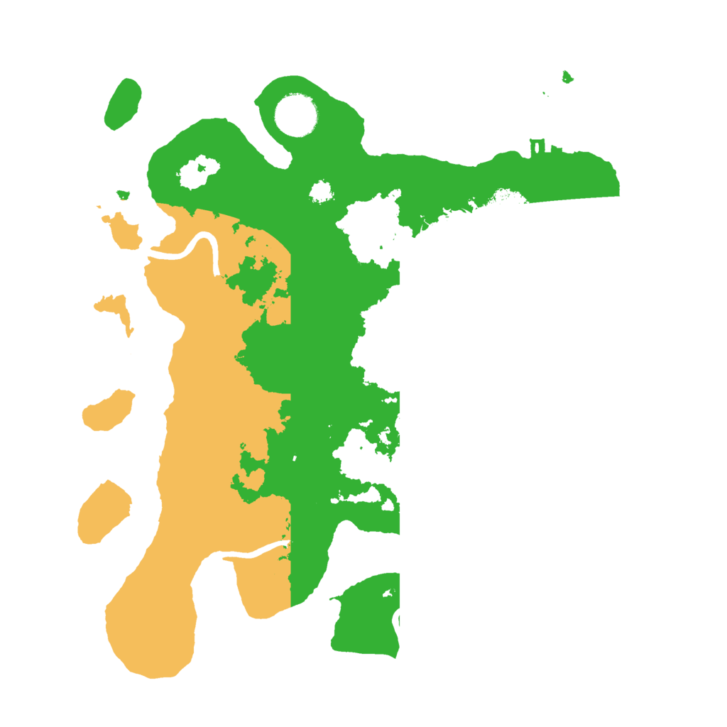 Biome Rust Map: Procedural Map, Size: 3000, Seed: 1613212583