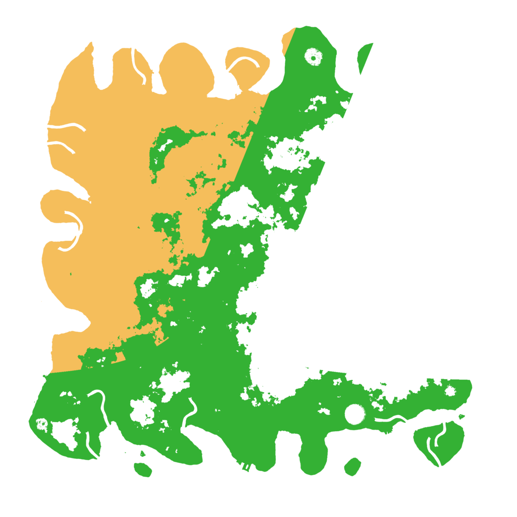 Biome Rust Map: Procedural Map, Size: 4500, Seed: 96110665