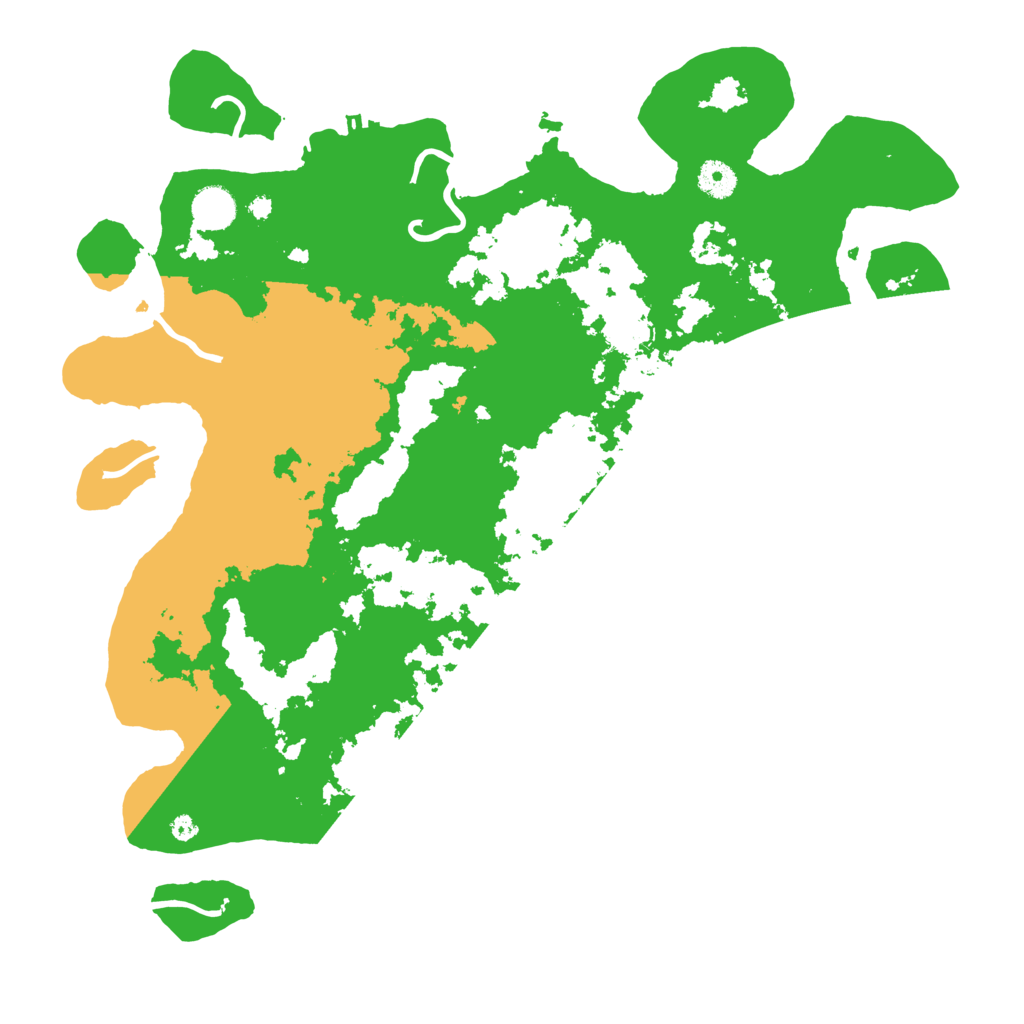 Biome Rust Map: Procedural Map, Size: 4096, Seed: 1014748318