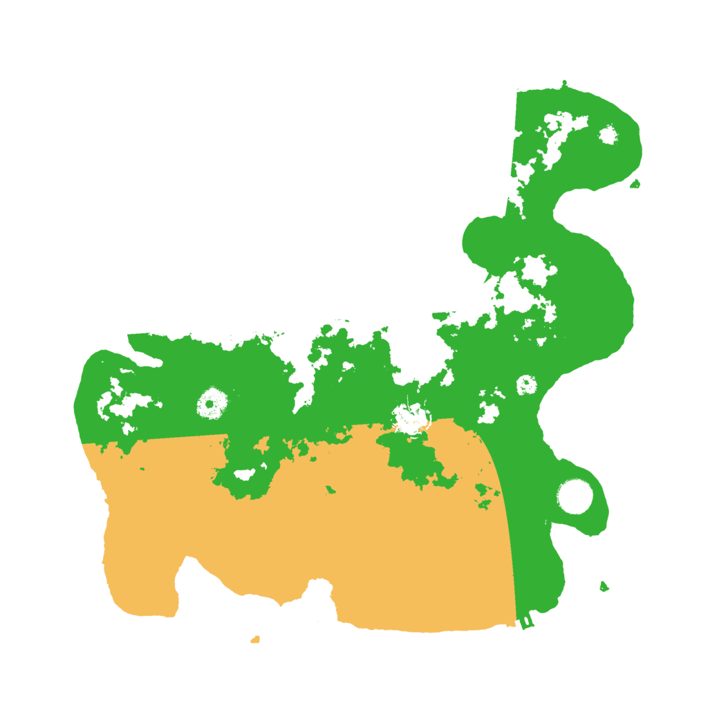 Biome Rust Map: Procedural Map, Size: 3550, Seed: 93342