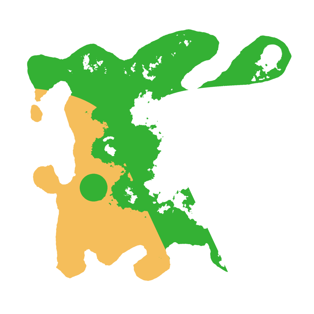 Biome Rust Map: Barren, Size: 3000, Seed: 1540995509